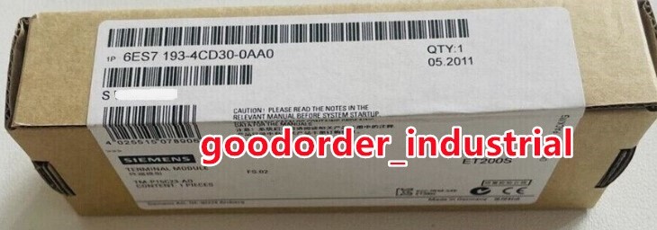 Siemens New In Box 6ES7 193-4CD30-0AA0 / 6ES7193-4CD30-0AA0 Terminal Module