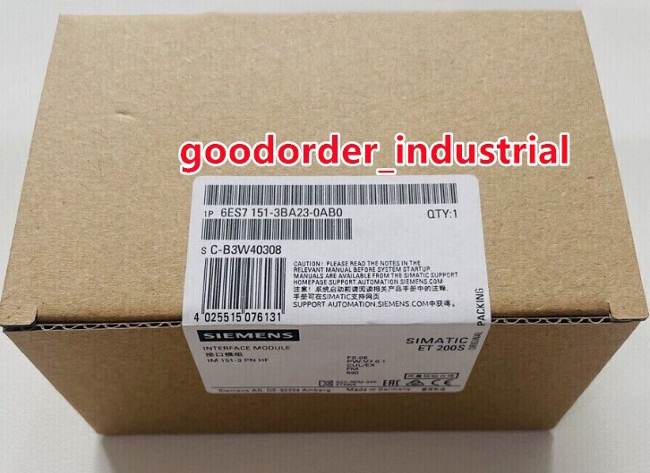 Siemens 6ES7 151-3BA23-0AB0 / 6ES7151-3BA23-0AB0 Interface Module New