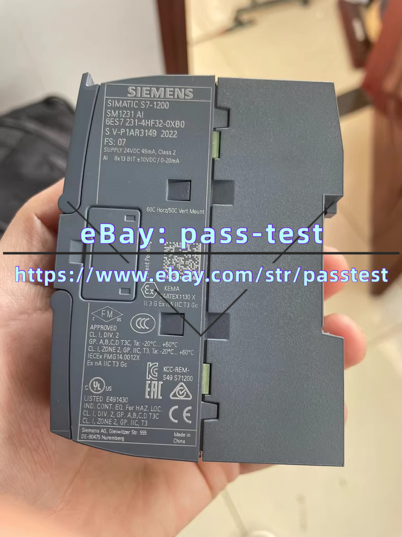 1PCS Siemens SM 1231 AI,6ES7 231-4HF32-0XB0#LL