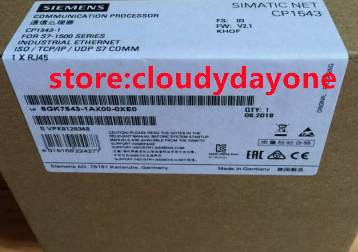 New Siemens 6GK7 543-1AX00-0XE0 / 6GK7543-1AX00-0XE0 Module