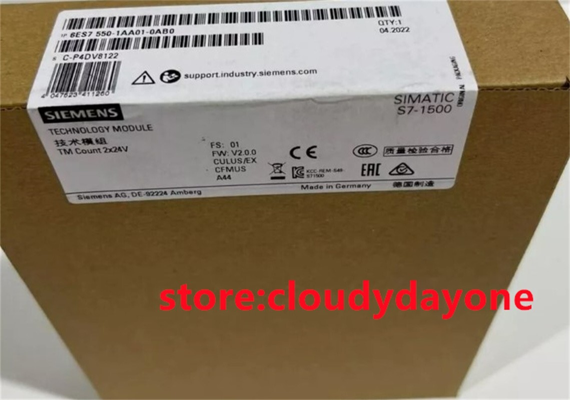 New Siemens 6ES7 550-1AA01-0AB0 / 6ES7550-1AA01-0AB0 Module