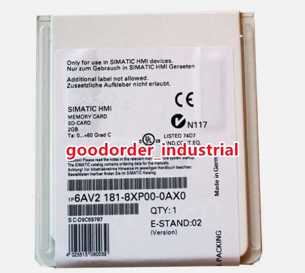 Siemens New 6AV2 181-8XP00-0AX0 /6AV2181-8XP00-0AX0 Memory Card