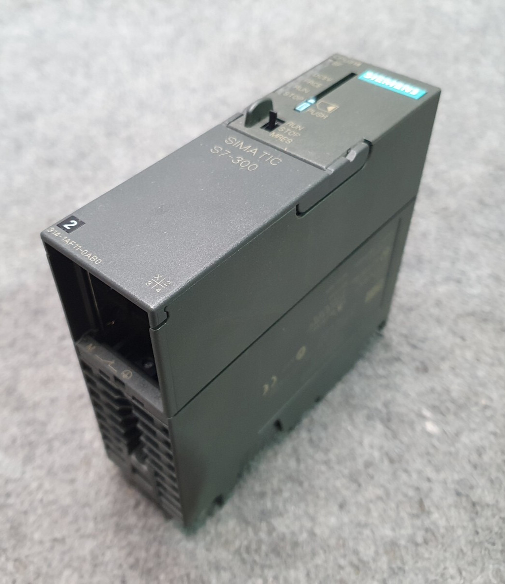 SIEMENS SIMATIC S7, S7-300, 6ES7 314-1AF11-0AB0, E-STAND: 1
