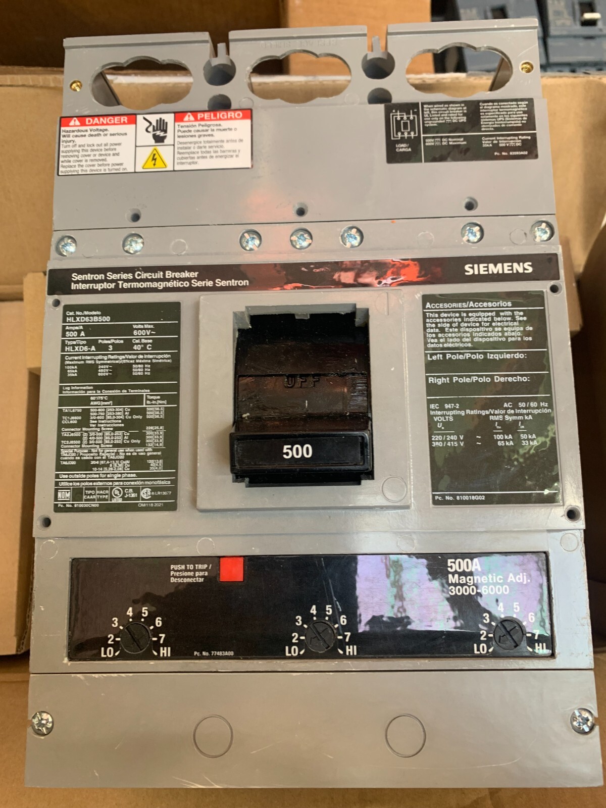 Siemens - Gray (HLXD63B500)