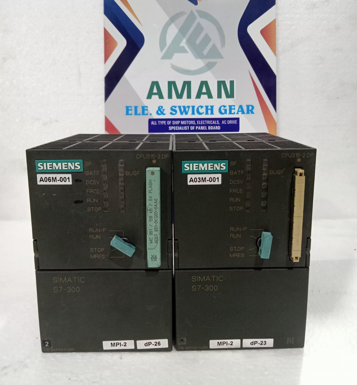 SIEMENS SIMATIC S7-300 CPU315-2 DP 6ES7 315-2AF03-0AB0