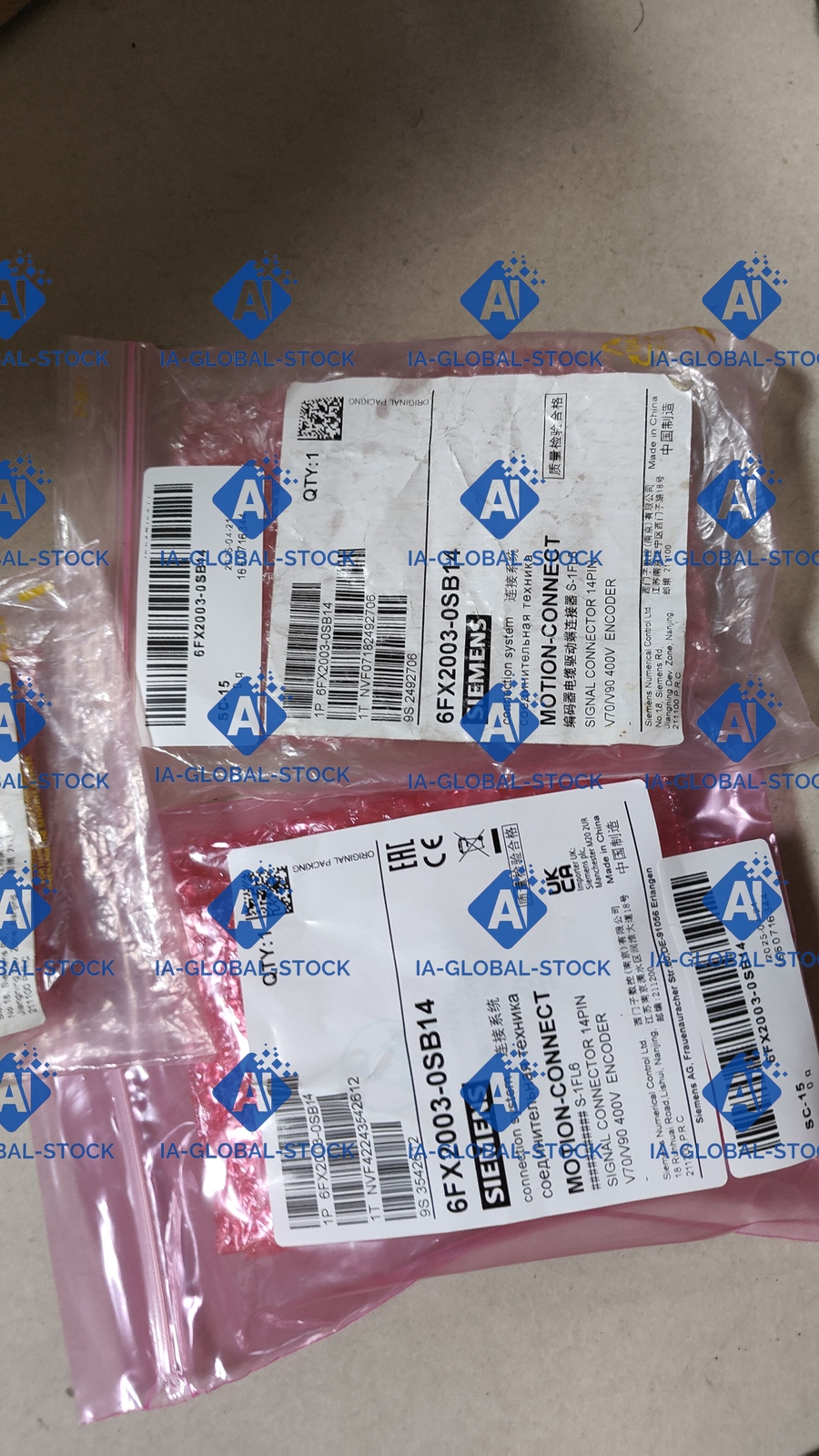 One New Siemens 6FX2003-0SB14 Servo Motor with 1 Year Warranty