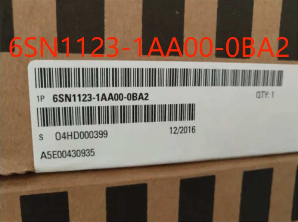New In Box Siemens 6SN1123-1AA00-0BA2 PLC Power Module 6SN1 123-1AA00-0BA2