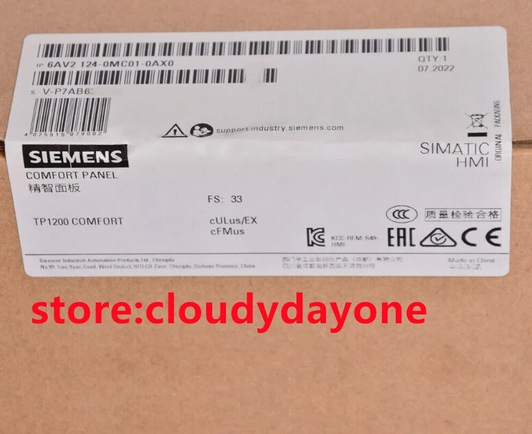 New Siemens 6AV2 124-0MC01-0AX0 6AV2124-0MC01-0AX0 Module