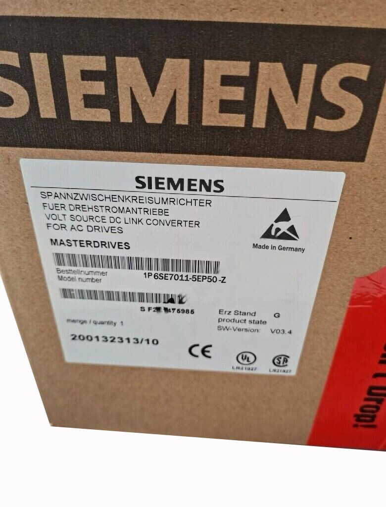 6SE7011-5EP50-Z NEW Sealed SIEMENS Frequency Converter 6SE7011-5EP50-Z