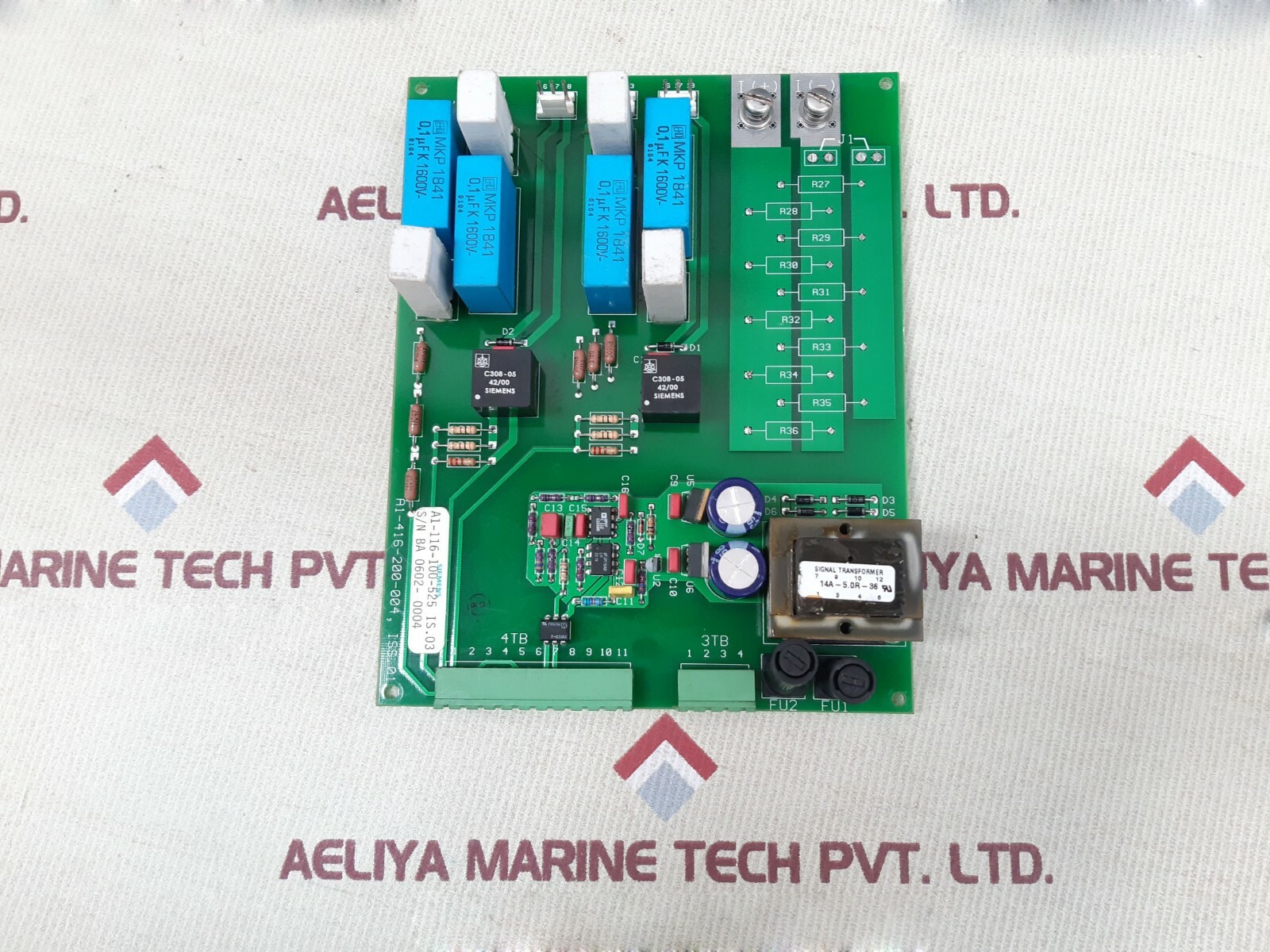 Siemens A1-116-100-525 Champ Approvisionnement Board A1-416-200-004