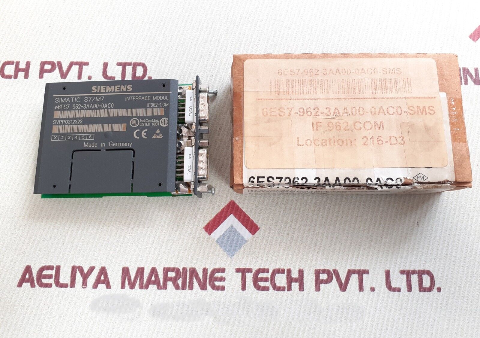 Siemens Simatic S7/m7 6es7 962-3aa00-0ac0 Interface