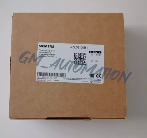 1PCS New Siemens AZL52.00B1 Operating Unit DHL or FedEx