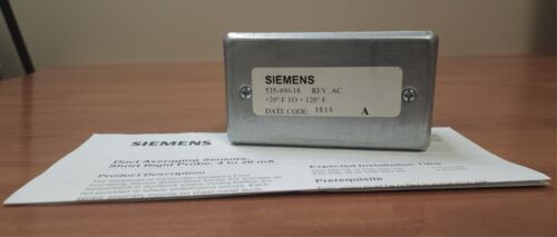 SIEMENS, RIGID AVERAGING SENSOR 535-490-18, 20 to 120 Deg F, 18-inch.