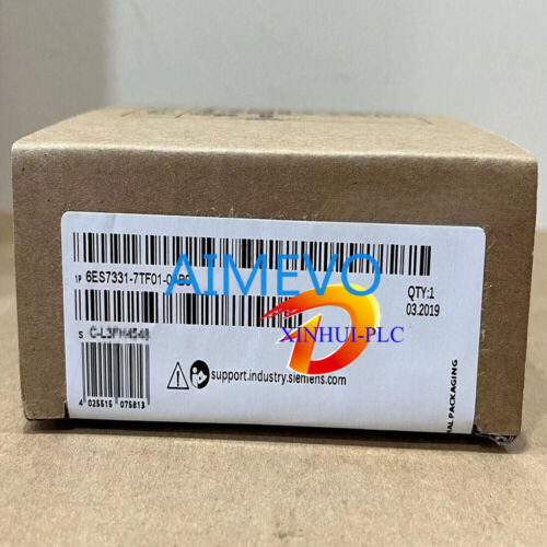 6ES7 331-7TF01-0AB0 NEW SIEMENS 6ES7331-7TF01-0AB0 S7-300 Analog Input Module;