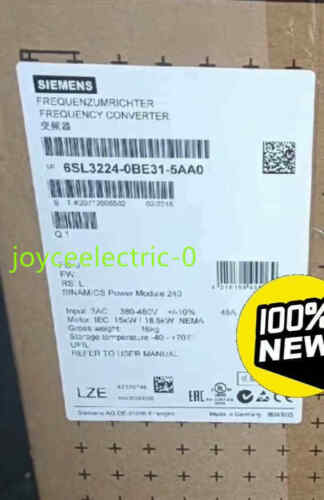 Siemens 6SL3224-0BE31-5AA0 New One 6SL3 224-0BE31-5AA0 Freeshipping