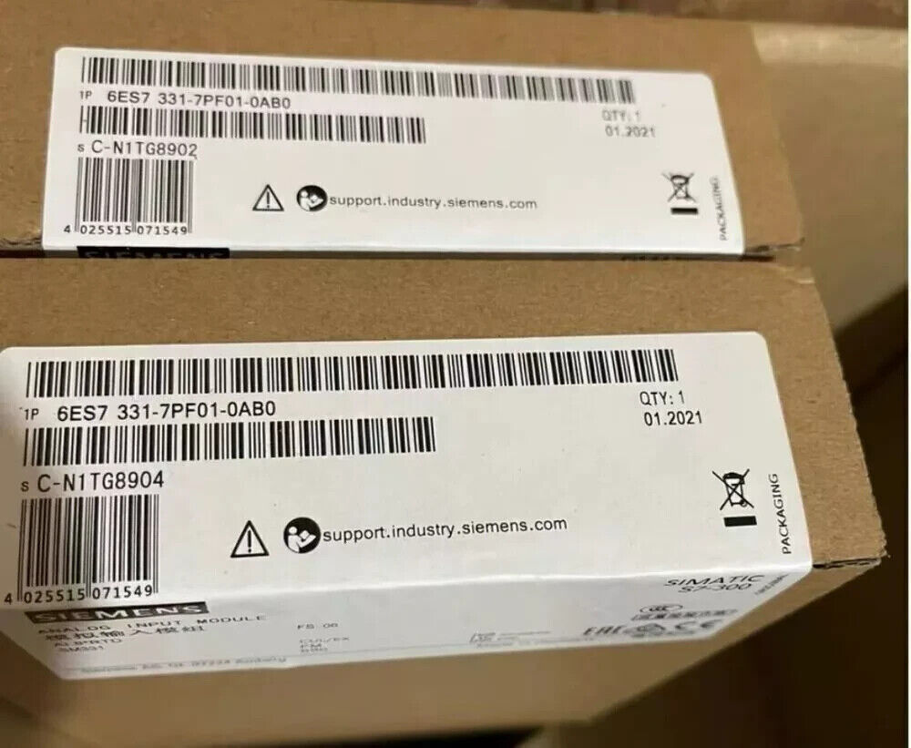 NEW IN BOX SIEMENS 6ES7 331-7PF01-0AB0 6ES7331-7PF01-0AB0