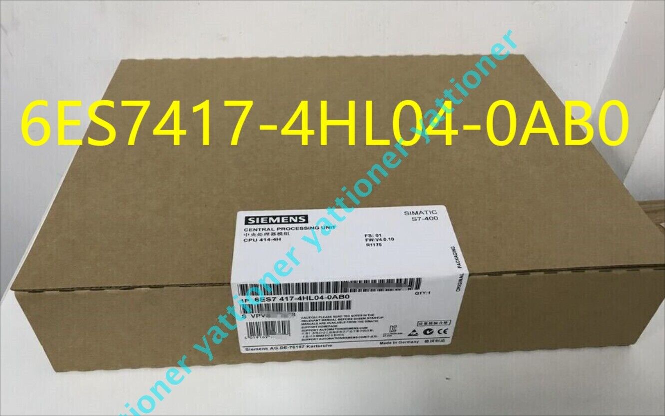 1PC New Sealed SIEMENS 6ES7 417-4HL04-0AB0 6ES7417-4HL04-0AB0 FREE SHIP