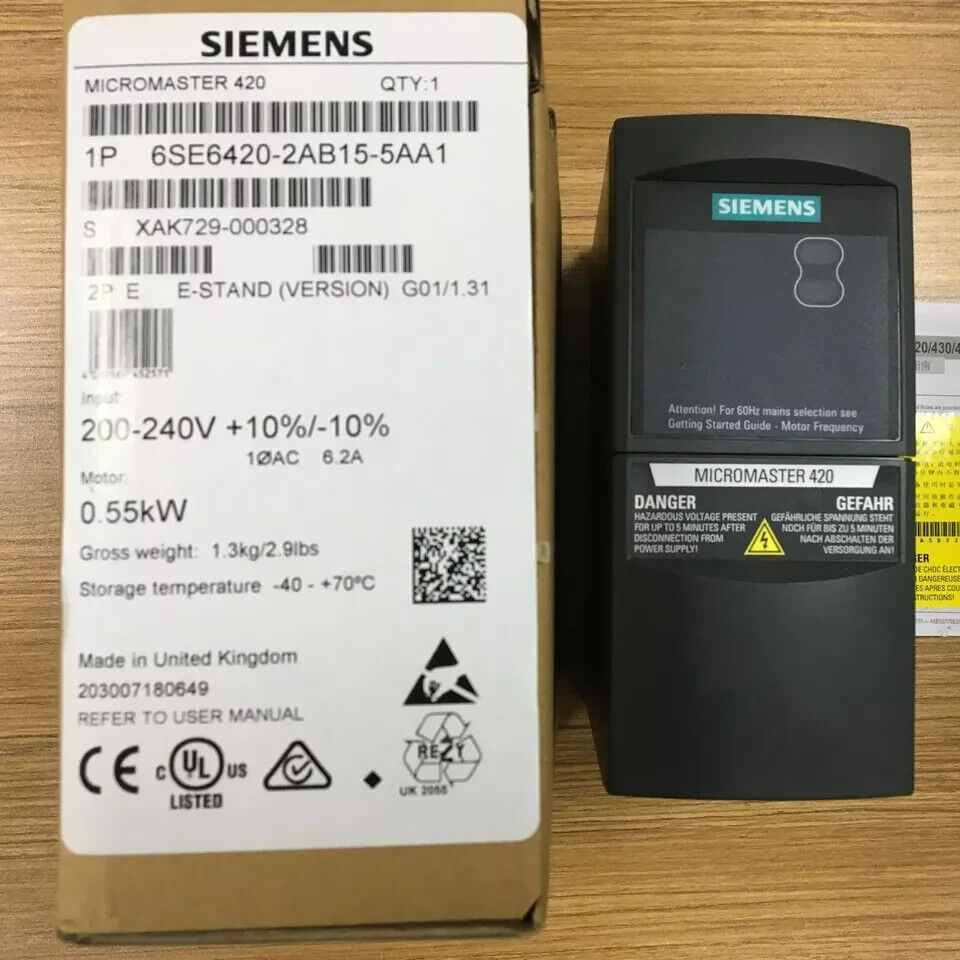Brand New Siemens 6SE6 420-2AB15-5AA1 / 6SE6420-2AB15-5AA1