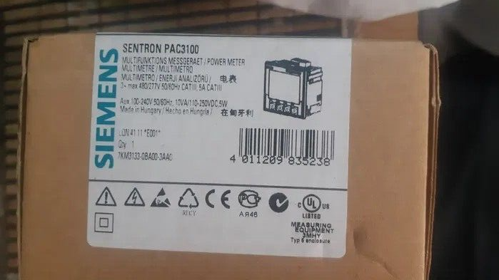 ♕♕♕ Siemens Sentron PAC3100 7KM3133-0BA00-3AA0 Measuring Device UPS ♕♕♕