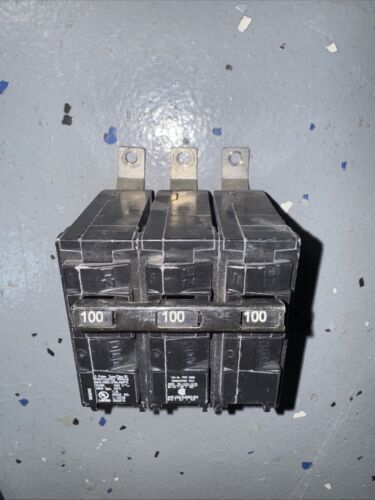 Siemens B3100 3 Pole 100 Amp Bolt In Breaker Type BL