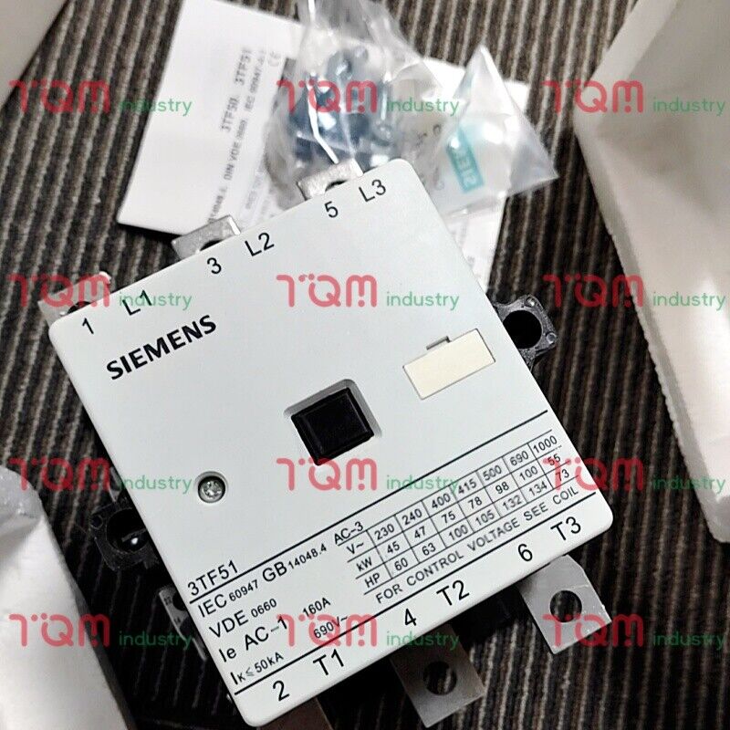 1PCS NEW SIEMENS Contactor 3TF5122-0XM0 3TF5 122-0XM0 Spot supply