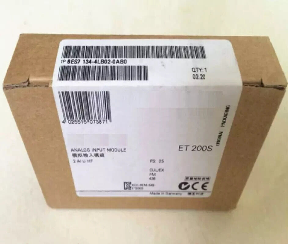 NEW IN BOX SIEMENS 6ES7 134-4LB02-0AB0 6ES7134-4LB02-0AB0