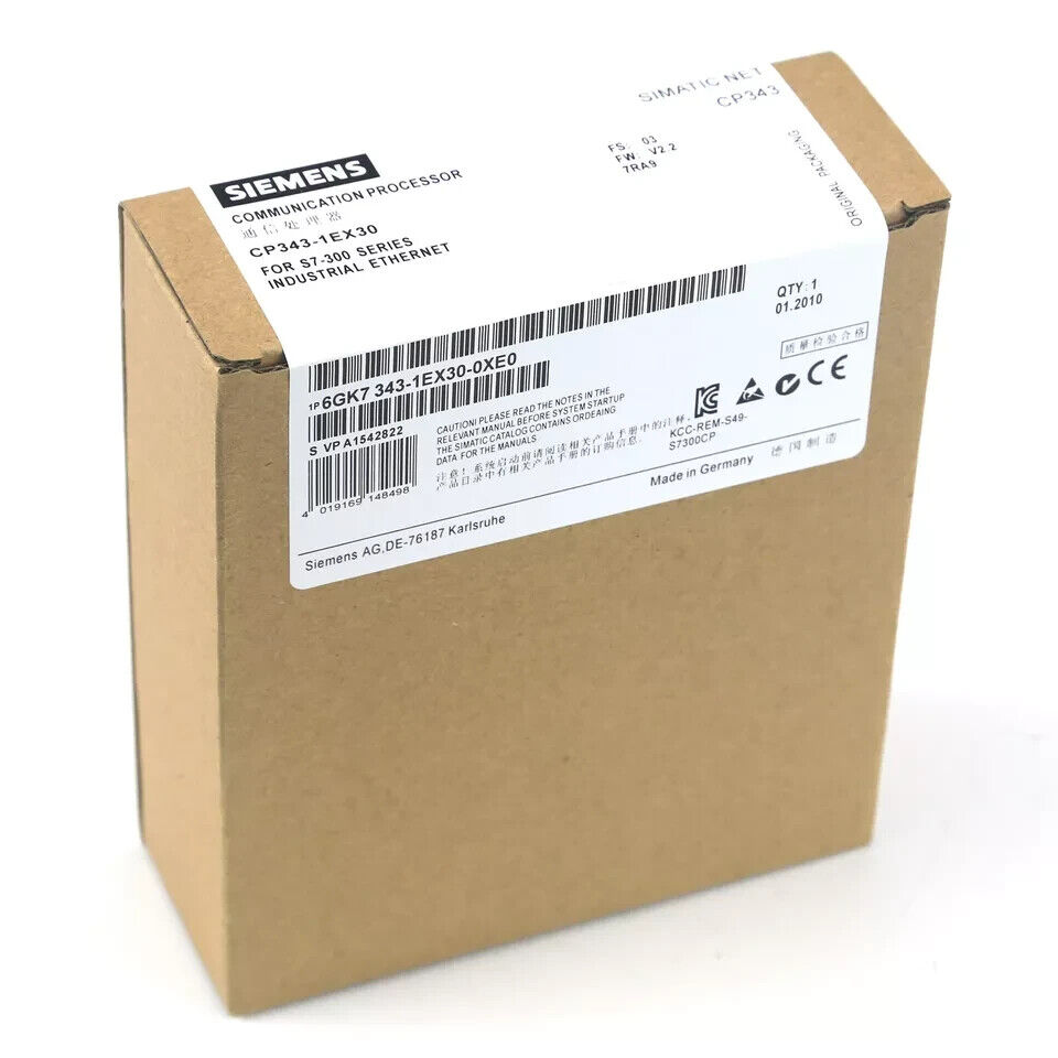 NEW IN BOX SIEMENS 6GK7 343-1EX30-0XE0 6GK7343-1EX30-0XE0
