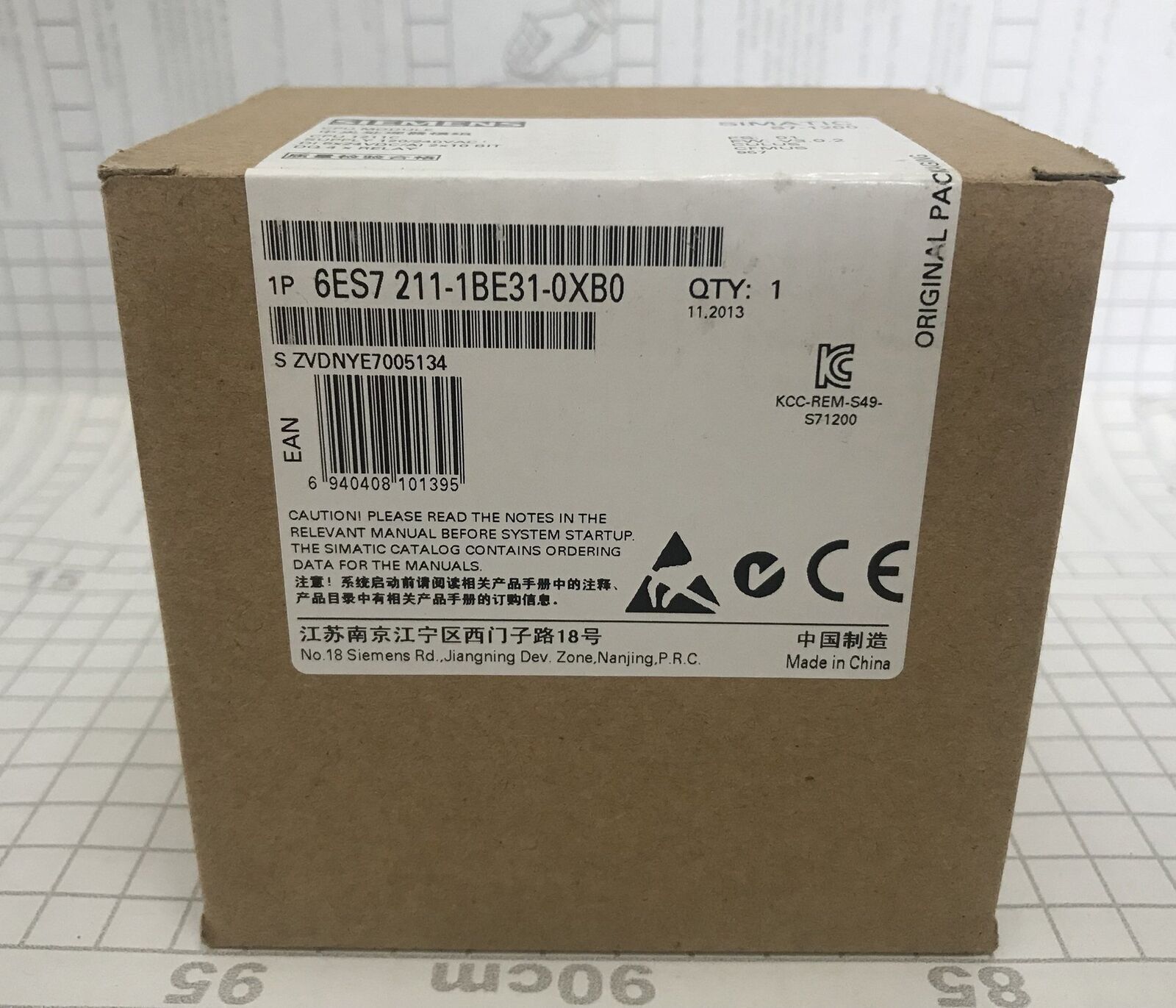 SIEMENS 6ES7211-1BE31-0XB0 CPU Central Pr0cessing Unit 6ES7211-1BE31-0XB0