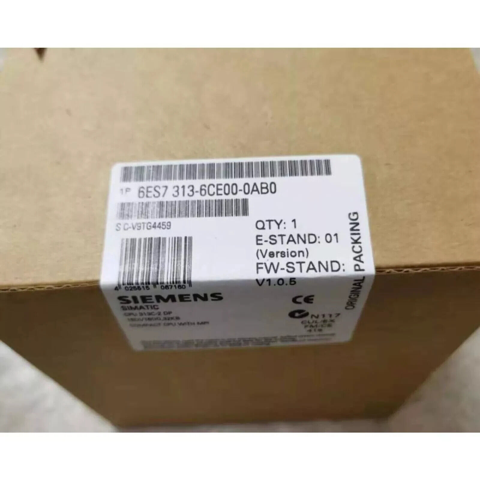 New Siemens 6ES7 313-6CE00-0AB0 / 6ES7 313-6CE00-0AB0 PLC Module