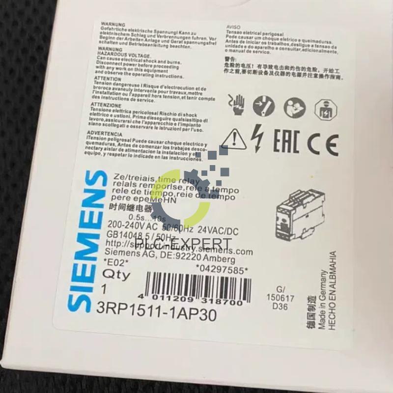 NEW In Box SIEMENS 3RP1511-1AP30 Time Relay