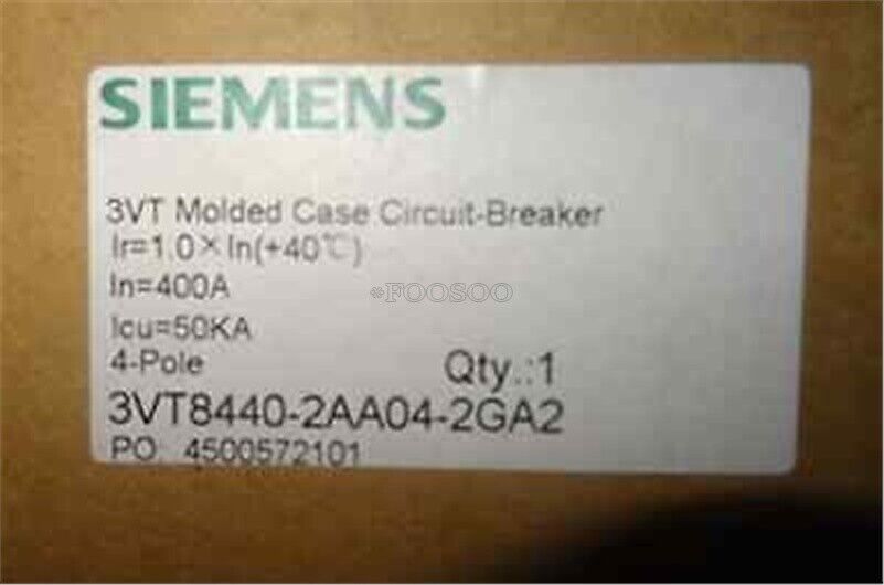 1pc Siemens 3VT8440-2AA04-2GA2