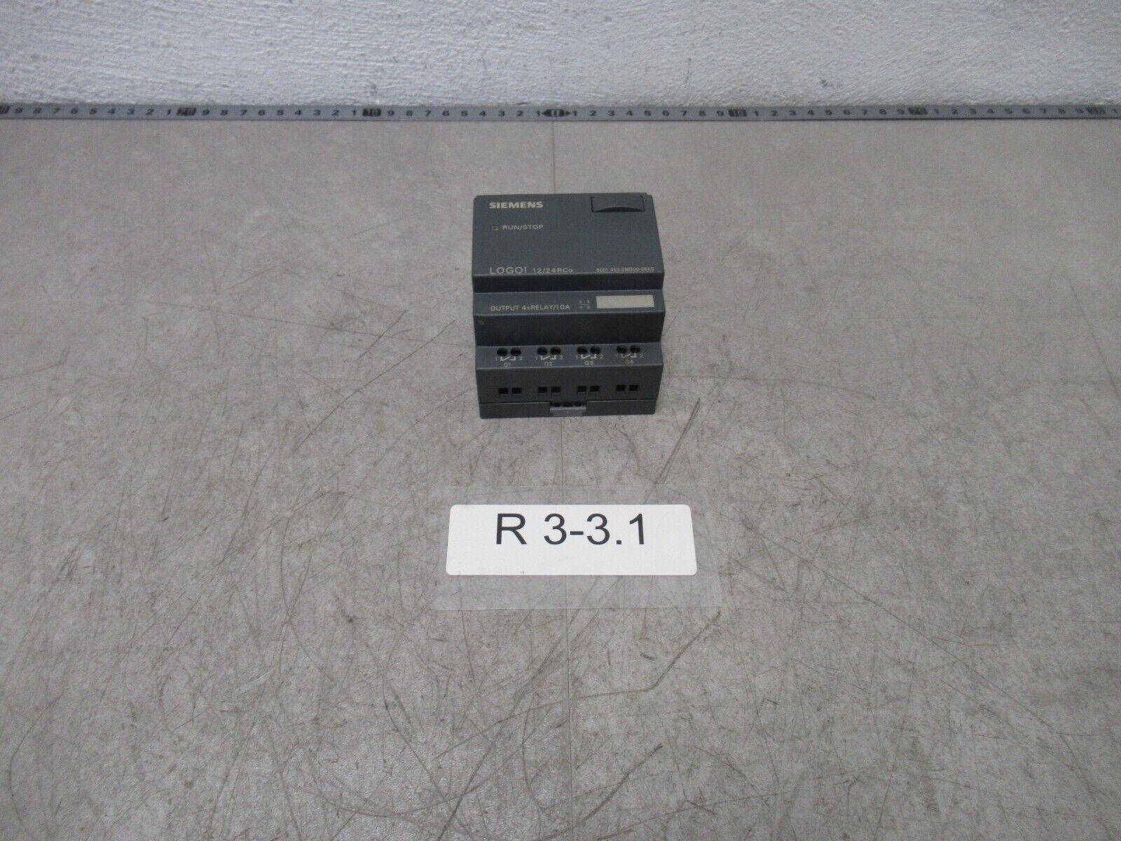 Siemens 6ED1 052-2MD00-0BA5 Control System 12/24VDC In 8xDC