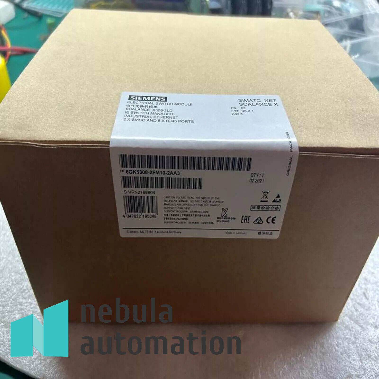1PCS NEW Siemens 6GK5308-2FM10-2AA3 Switch Module Fast Delivery
