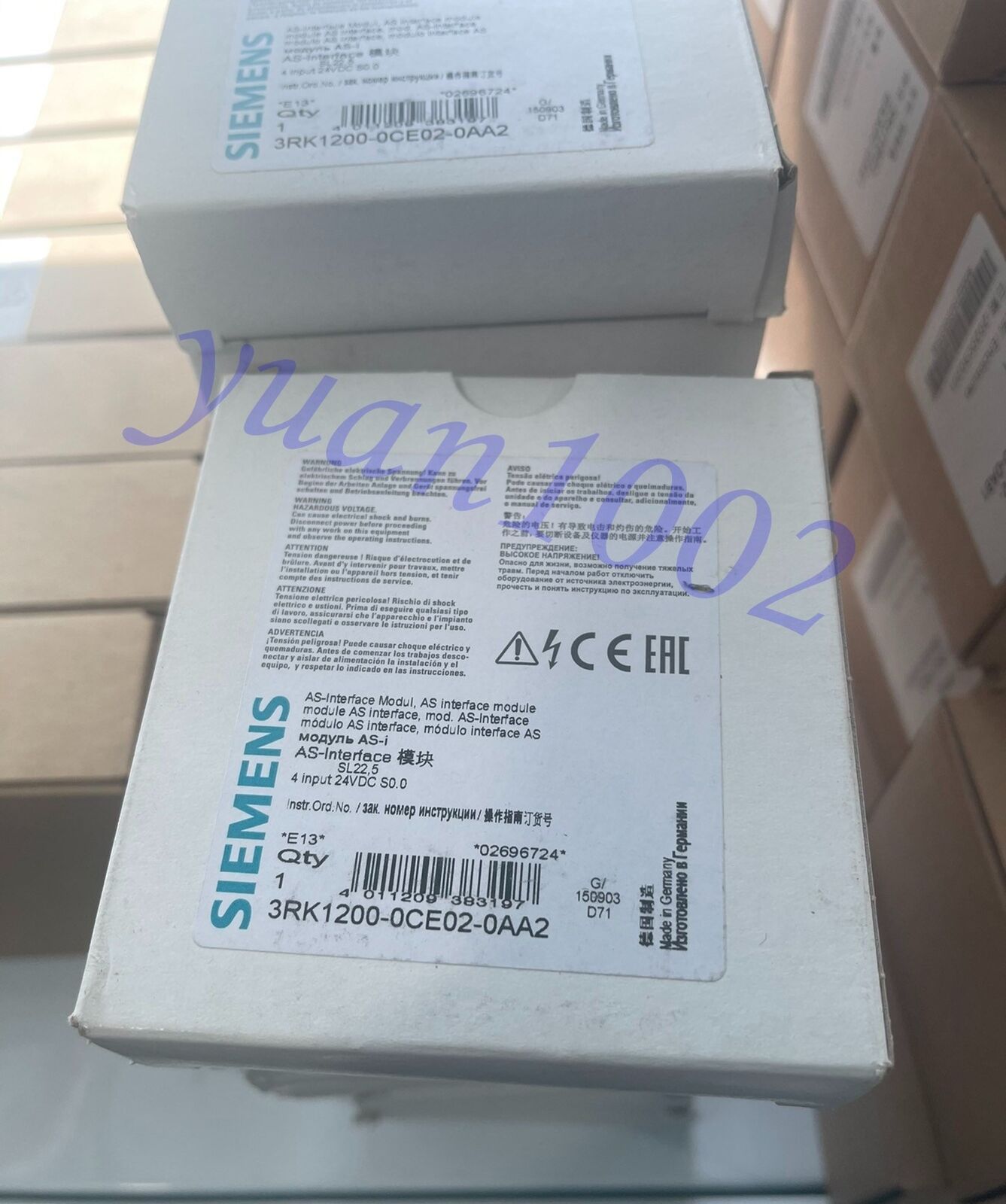 1PCS New Siemens 3RK1200-0CE02-0AA2 Interface module Fast delivery$