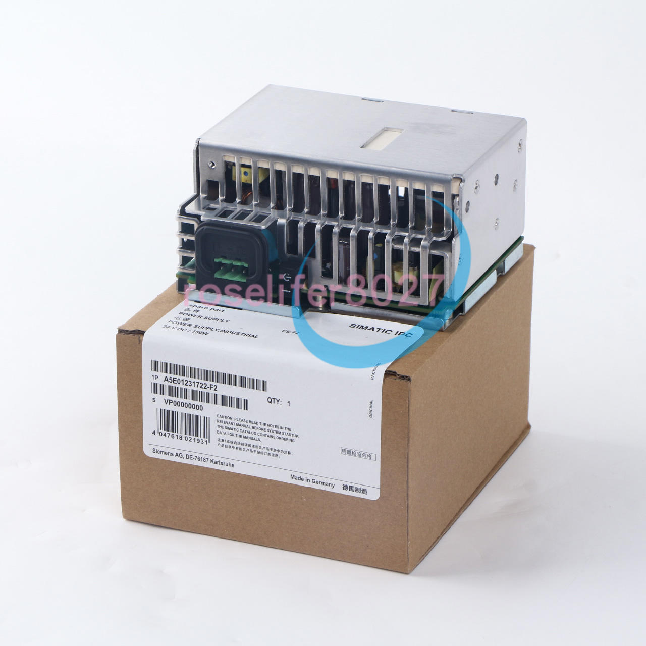 1PCS NEW Siemens Modular Power Supply A5E01231722