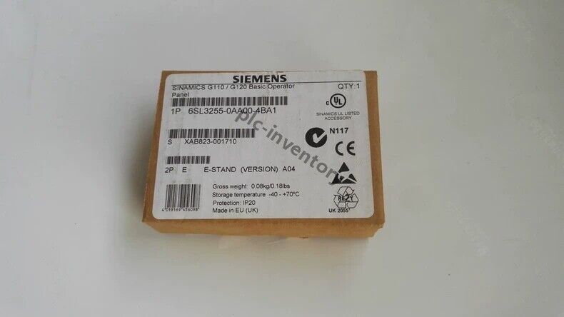 Brand New ONE SIEMENS 6SL3255-0AA00-4BA1 PLC MODELE