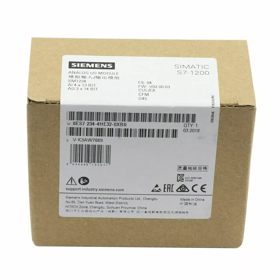 NEW IN BOX SIEMENS 6ES7 234-4HE32-0XB0 6ES7234-4HE32-0XB0