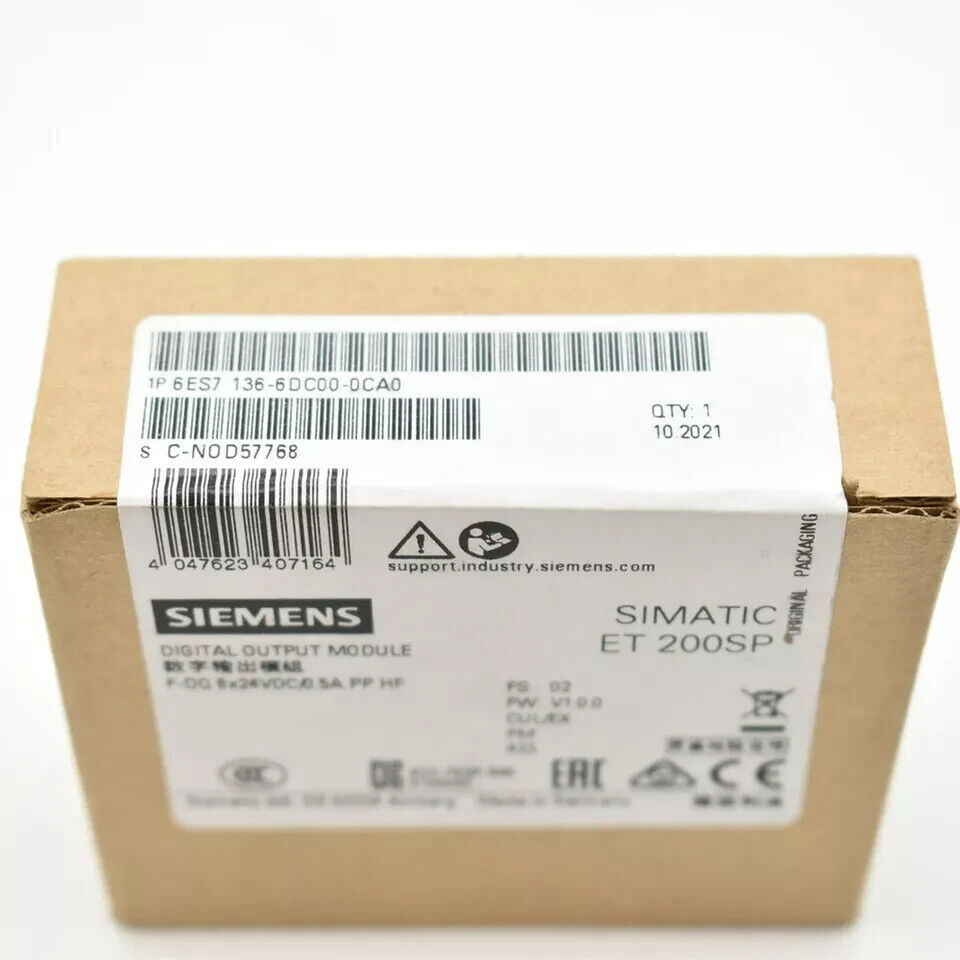 NEW IN BOX SIEMENS 6ES7 136-6DC00-0CA0 6ES7136-6DC00-0CA0