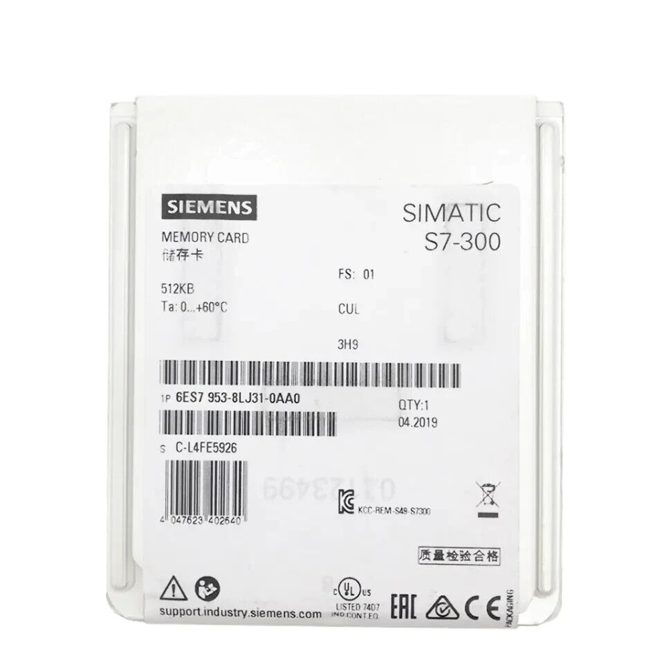 NEW IN BOX SIEMENS 6ES7 953-8LJ31-0AA0 6ES7953-8LJ31-0AA0