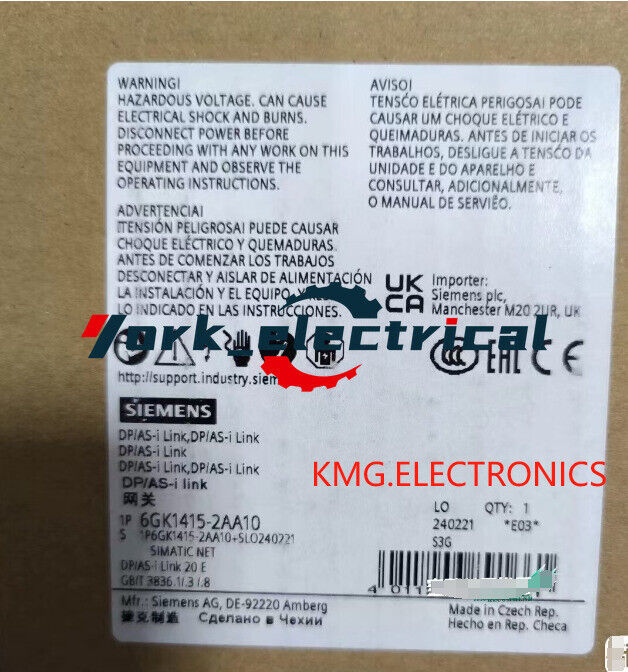 NEW SIEMENS 6GK1415-2AA10 6GK1415-2AA10 U3 1year warranty NEW IN BOX