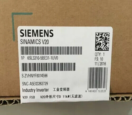 NEW SIEMENS PLC 1PC 6SL32105BE315UV0 6SL3210 Express shipping