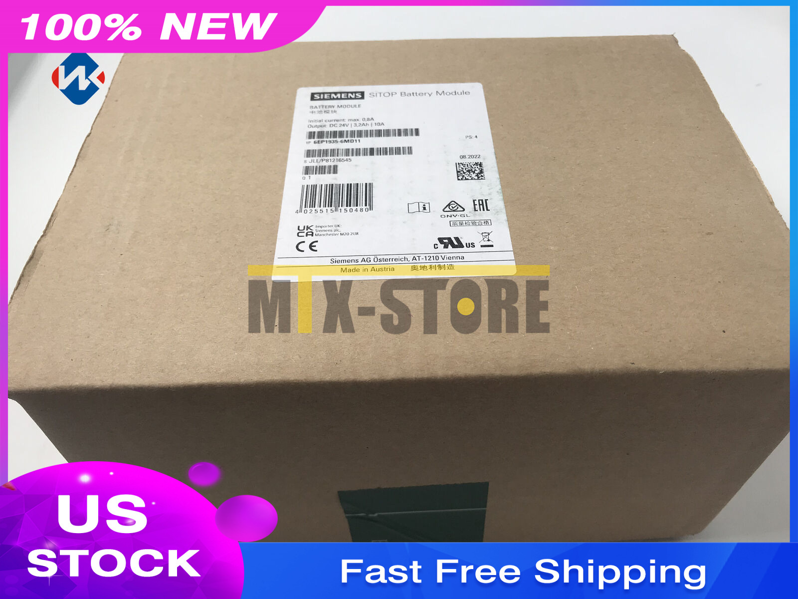 1PCS NEW BRAND SIEMENS 6EP1935-6MD11 with in box