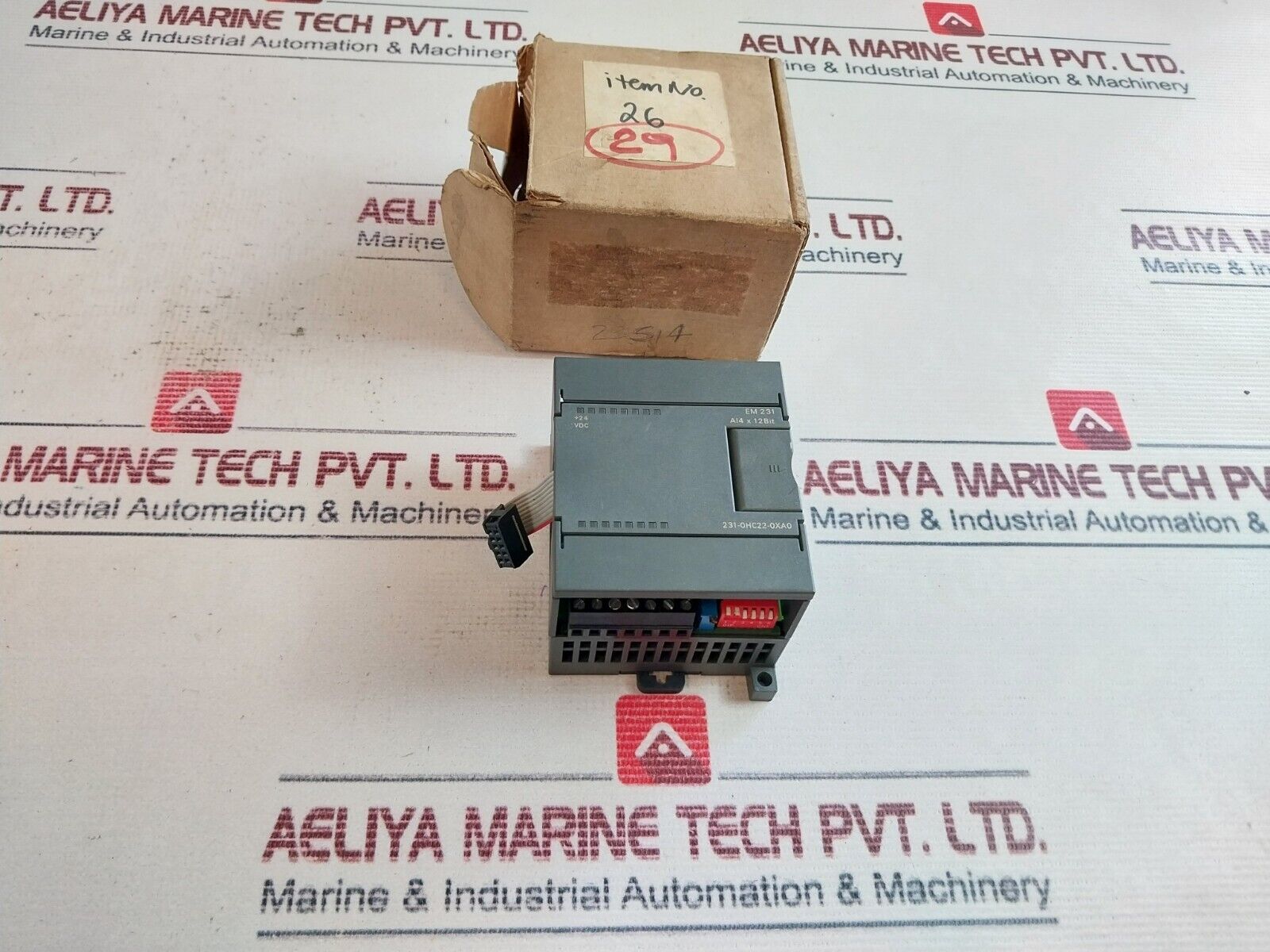 Siemens 231-0HC22-0XA0 Analog Input Module 21-28 VDC