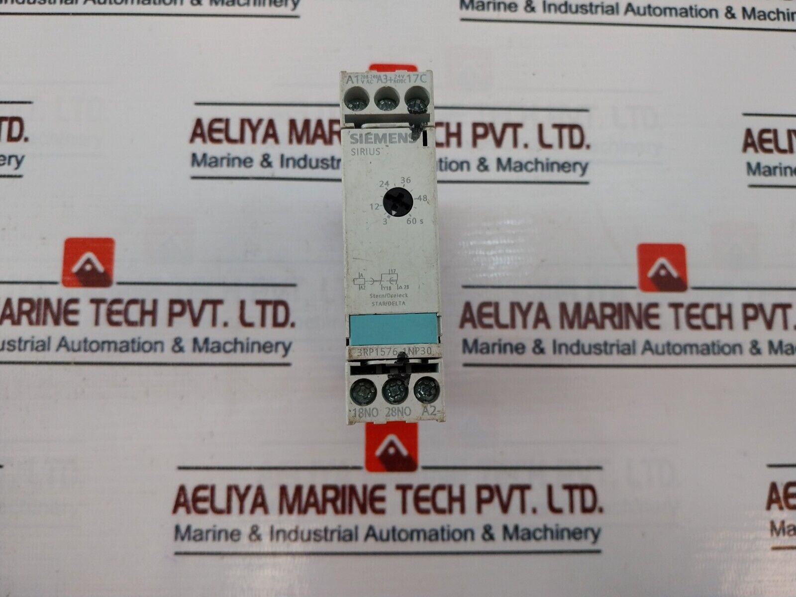 Siemens 3RP1576-1NP30 Star Delta Timer 3-60S