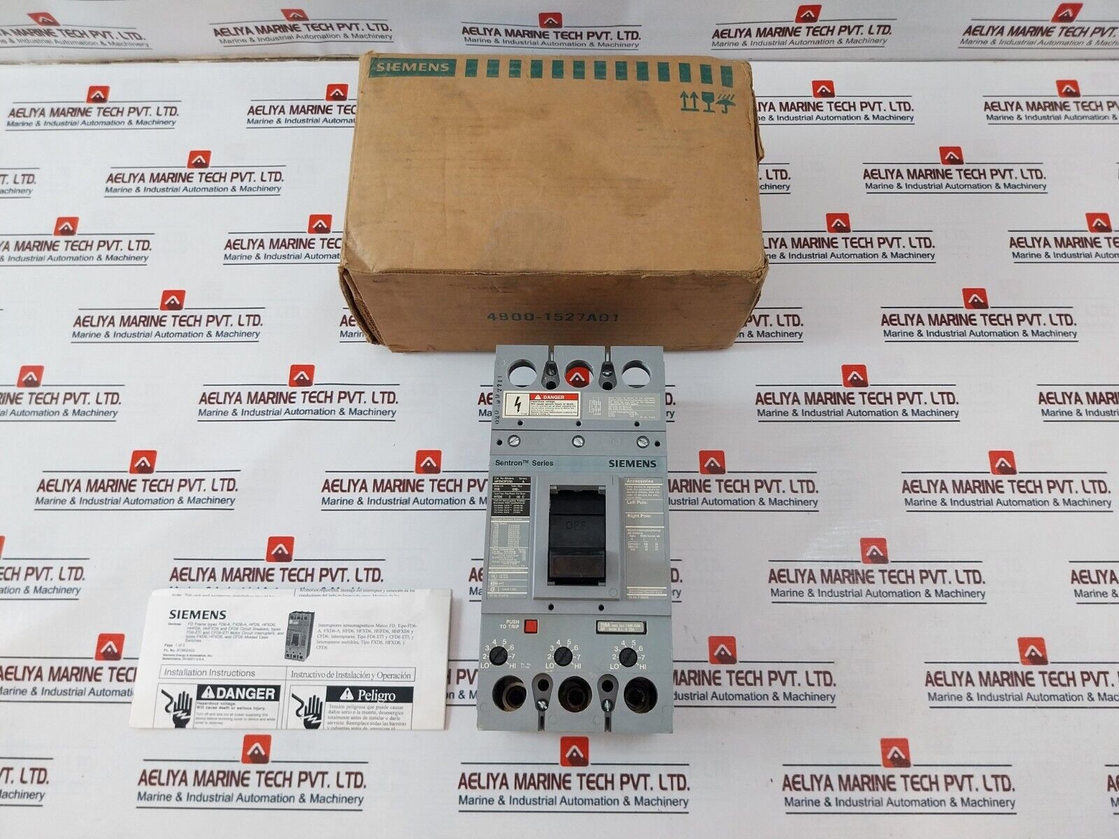 Siemens HFD63F250 Molded Protective Circuit Breaker HFD3/HFD6 Ser : A
