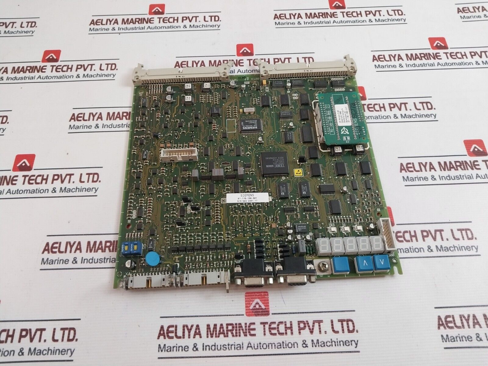 Siemens A1-116-180-501 Microprocessor Plate 94V