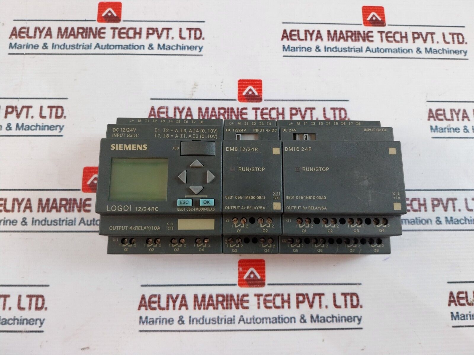 Siemens 6ED1 052-1MD00-0BA6 Logo! 12/24rc logic module