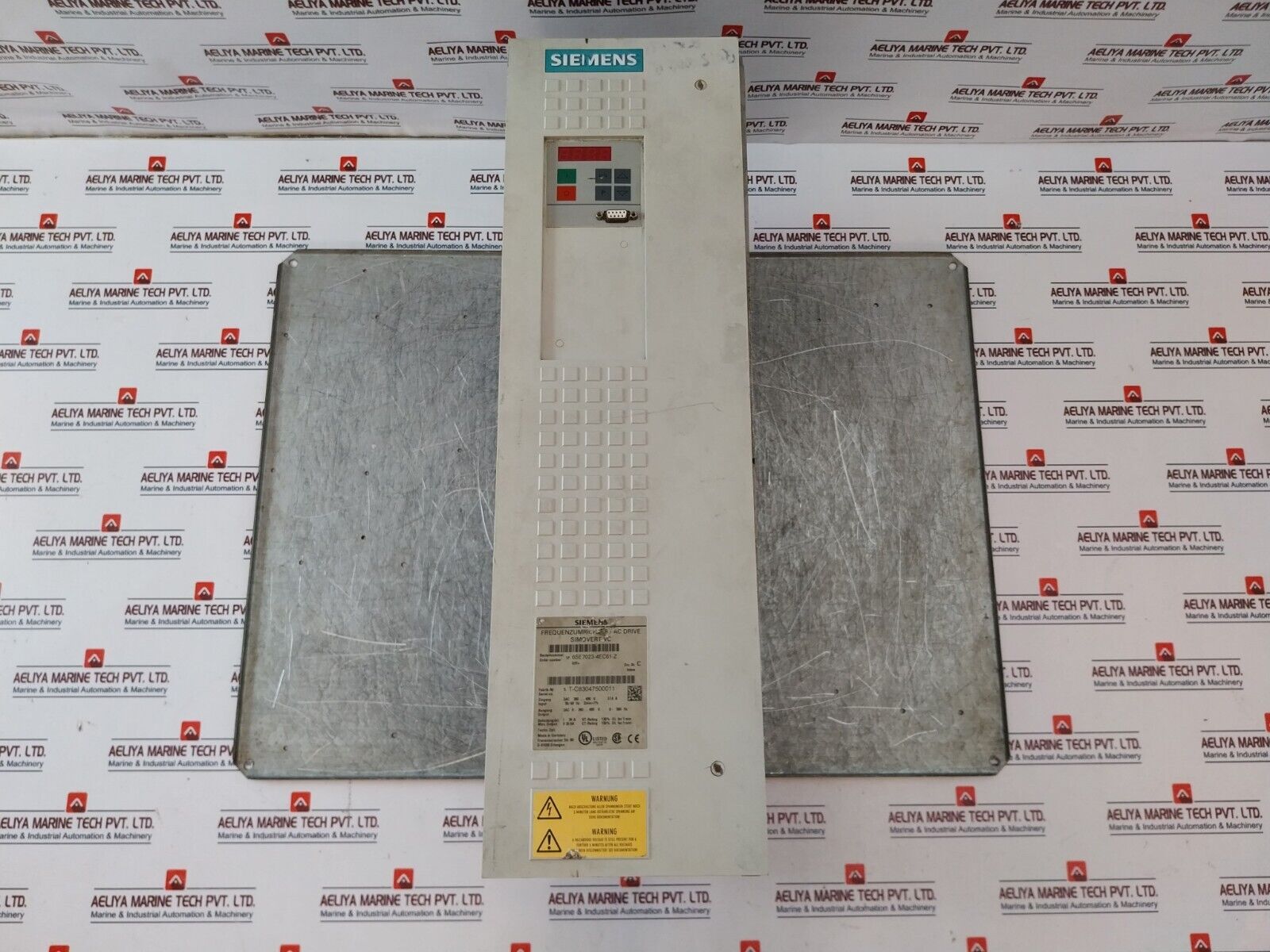 Siemens 6SE7023-4EC61-Z G91 Simovert Masterdrive Vc Converter Compact Unit 37.4A