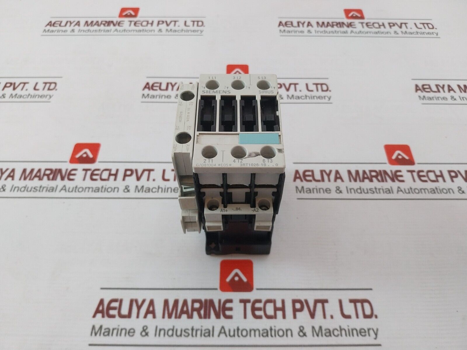 Siemens 3RT1026-1B 0 Power Contactor Screw Terminal 3RH1921-1DA11 10A/240V