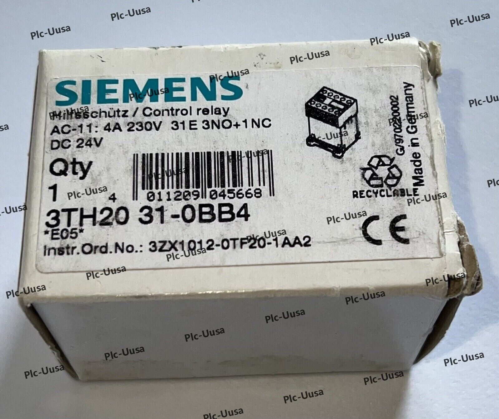 1pc NEW Original SIEMENS Contactor 3TH2031-0BB4 3TH20 31-0BB4